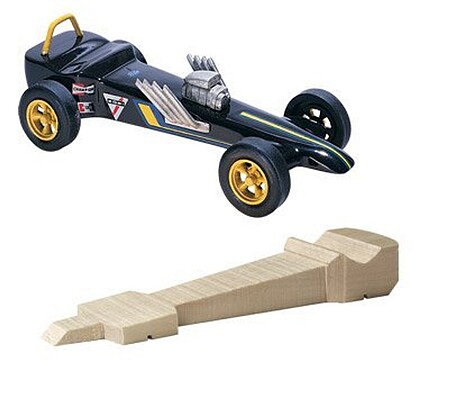 Pinecar Pinewood Derby Car Kit Blue Venom Racer