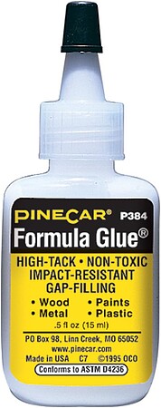 Pine-Car Pinewood Derby Formula Glue Pinewood Derby Tool and Accessory #p384