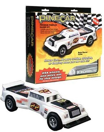 Pinewood Pro Pine Derby Complete Car Kit with PRO Graphite