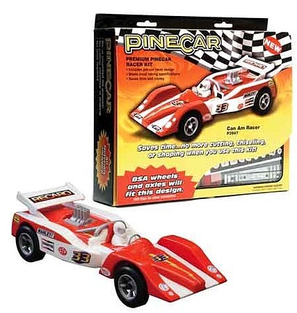 Pine-Car Pinewood Derby Can Am Racer Premium Racer Kit Pinewood Derby Car #p3947