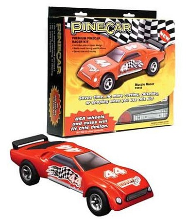 Complete & Custom Pinewood Derby Speed Car Kits