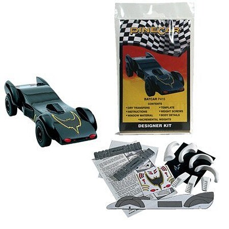 Pinecar Premium Car Kit, Blue Venom Racer