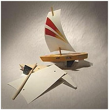 Pine-Car Raingutter Regatta Sailboat Racer Kit Raingutter Regatta Kit #sr470