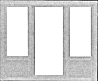 Pike-Stuff 2 Windows w/Center Door Combo (2) HO Scale Model Railroad Scratch Supply #1115