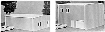 Pike-Stuff Three-Size Yard Office Kit HO Scale Model Railroad Building #16