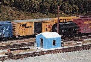 Pike-Stuff Yard Office/Storage Kit HO Scale Model Railroad Building #5
