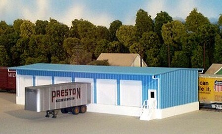 Pike-Stuff Motor Freight Terminal Kit HO Scale Model Railroad Building #5001