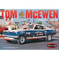 1969 Barracuda Funny Car, Tom Mongoose McEwen Plastic Model Car Kit 1/25 #953