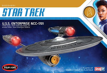 AMT 1/2500 Star Trek Klingon D7 Battle Cruiser Snap Together Model Kit 914 