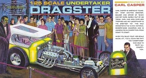 Polar-Lights Carl Casper Undertaker Dragster Plastic Model Car Vehicle Kit 1/25 Scale #996