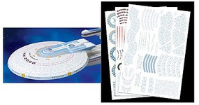 Polar-Lights Star Trek USS Excelsior Aztec Decal Set Science Fiction Plastic Model 1/1000 Scale #mka17 Polar-Lights Star Trek USS Excelsior Aztec Decal Set Science Fiction Plastic Model 1/1000 Scale #mka17
