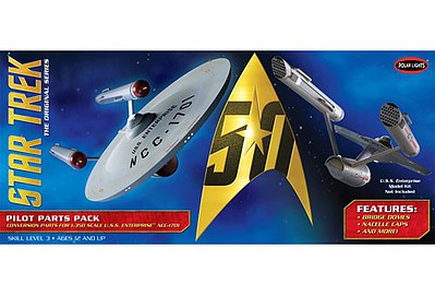 Polar-Lights Star Trek USS Pilot Parts Pack Science Fiction Plastic Model 1/350 Scale #mka18