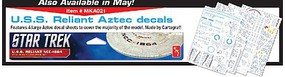 Polar-Lights Star Trek USS Reliant Aztec Decal Set for AMT Science Fiction Model Decal 1/537 #mka21 Polar-Lights Star Trek USS Reliant Aztec Decal Set for AMT Science Fiction Model Decal 1/537 #mka21