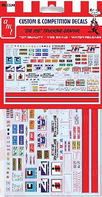 Polar-Lights Big Rig Trucking Graphics Decals Plastic Model Vehicle Decal 1/25 Scale #mka22