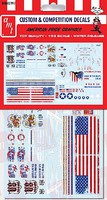 Polar-Lights American Pride Graphics Decals Plastic Model Vehicle Decal 1/25 Scale #mka27 Polar-Lights American Pride Graphics Decals Plastic Model Vehicle Decal 1/25 Scale #mka27