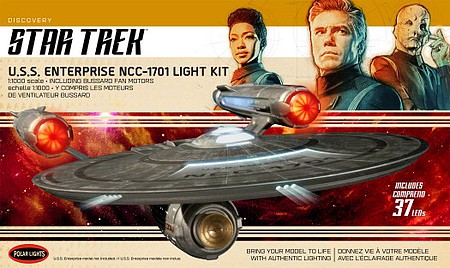 Polar-Lights Star Trek USS Enterprise Lighting Kit Plastic Model Accessory Kit 1/1000 Scale #mk4a1