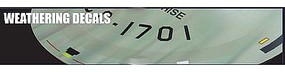 Polar-Lights Star Trek USS Enterprise Weathering Decals Science Fiction Plastic Model Kit 1/350 #mka8 Polar-Lights Star Trek USS Enterprise Weathering Decals Science Fiction Plastic Model Kit 1/350 #mka8