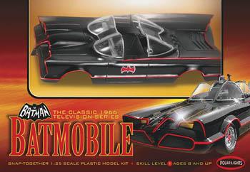 batmobile plastic model kit