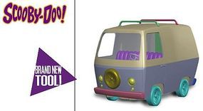 Polar-Lights Scooby Doo Mystery Machine Van Plastic Model Truck Kit 1/25 Scale #pol901