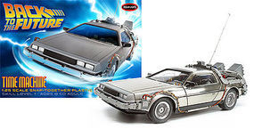 Polar-Lights Back to the Future Time Machine Plastic Model Car 1/25 Scale #pol911 Polar-Lights Back to the Future Time Machine Plastic Model Car 1/25 Scale #pol911