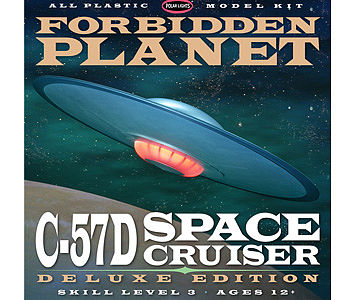 Polar-Lights Forbidden Planet C-57D Science Fiction Plastic Model 1/144 Scale #pol916