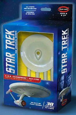 Star Trek Tos Uss Enterprise 1701 Snap 1:1000 Maßstab Polar Lights 