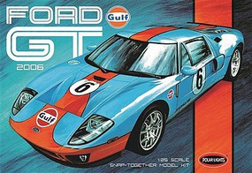 1/25 2006 Ford GT Car (Snap) Plastic Model Car Kit 1/25 Scale #pol955