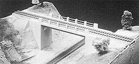 Plastruct Simple Span Bridge Kit HO Scale Model Railroad Bridge #1001 Plastruct Simple Span Bridge Kit HO Scale Model Railroad Bridge #1001