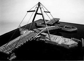 Plastruct Moving Bridge Kit HO Scale Model Railroad Bridge #1007 Plastruct Moving Bridge Kit HO Scale Model Railroad Bridge #1007