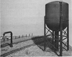 Plastruct Railroad Water Tank Kit N Scale Model Railroad Accessory #2009