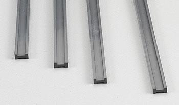 Plastruct I Beam ABS 1/4 (4) Model Scratch Building Plastic Sheet Rod Tube Strip #90025