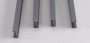 Plastruct I Beam ABS 1/2 (4) Model Scratch Building Plastic Sheet Rod Tube Strip #90029
