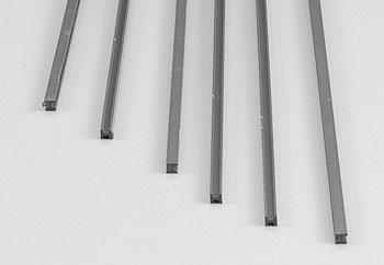Plastruct H Column ABS 3/32 (6) Model Scratch Building Plastic Strip #90062