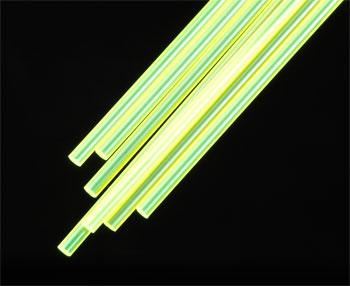 Plastruct Fluorescent Rod 1/8 (7) Model Scratch Building Plastic Rods #90263