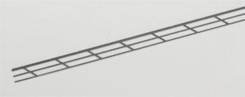 Plastruct Stair Rail (1) Model Scratch Building Plastic Supply #90483