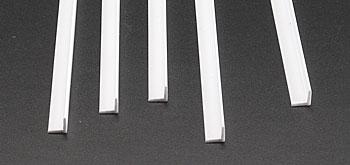 Plastruct Angle Styrene 1/4 (5) Model Scratch Building Plastic Strips #90506
