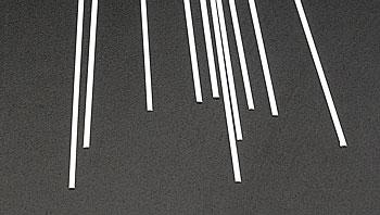 Plastruct Styrene Plastic Strips .010 x .040 x 10 (10) Model Scratch Building Plastic Strips #90712