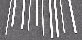 Plastruct Rectangle Strip Styrene .030x.040x10 (10) Model Scratch Building Plastic Strips #90732