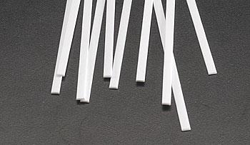 Plastruct Rectangle Strip Styrene .030x.100x10 (10) Model Scratch Building Plastic Strips #90735