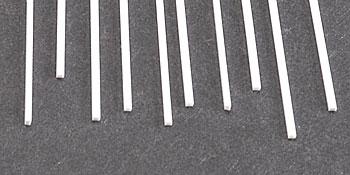 Plastruct Rectangle Strip Styrene .040x.080x10 (10) Model Scratch Building Plastic Strips #90744