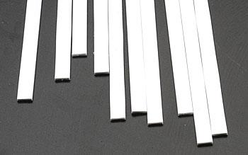 Plastruct Rectangle Strip Styrene .060x1/4x10 (10) Model Scratch Building Plastic Strips #90759