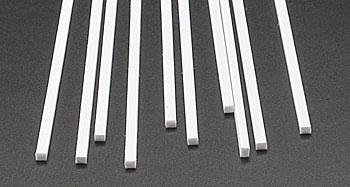 Plastruct Rectangle Strip Styrene .080x.100x10 (10) Model Scratch Building Plastic Strips #90765