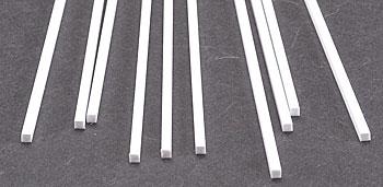 Plastruct Styrene Rod-Square .100 x 10 Long (10)