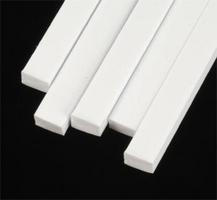 Plastruct Styrene Plastic Strips .160 x .250 x 10'' (5) Model Scratch Building Plastic Strips #90799