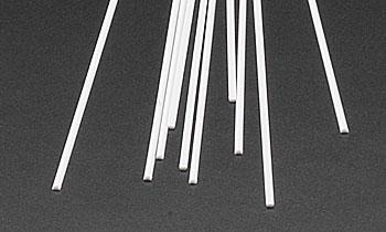 Plastruct Half Round Styrene Rod .060x.030x10 (10) Model Scratch Building Plastic Rods #90881