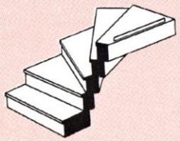 Plastruct RIGHT TURN STAIRWAY