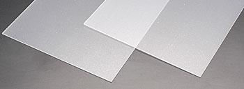Plastruct Clear Copolyester Sheet .060 (2) Model Scratch Building Plastic Sheets #91253