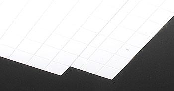 Plastruct Square Tile 1 (2) Pattern Styrene Model Scratch Building Plastic Sheets #91546