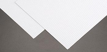 Plastruct Clapboard Siding 1/16 (2) Pattern Styrene Model Scratch Building Plastic Sheets #91550