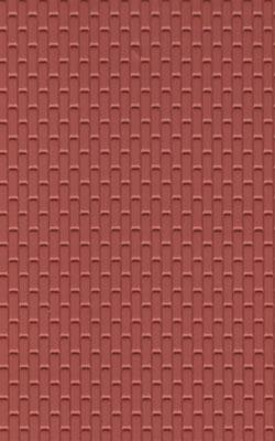 Plastruct 91604 Styrene 1/24 G Red Clay Brick 12"x 7" 2 